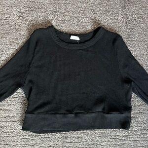 Cotton On Black Cropped Sweater